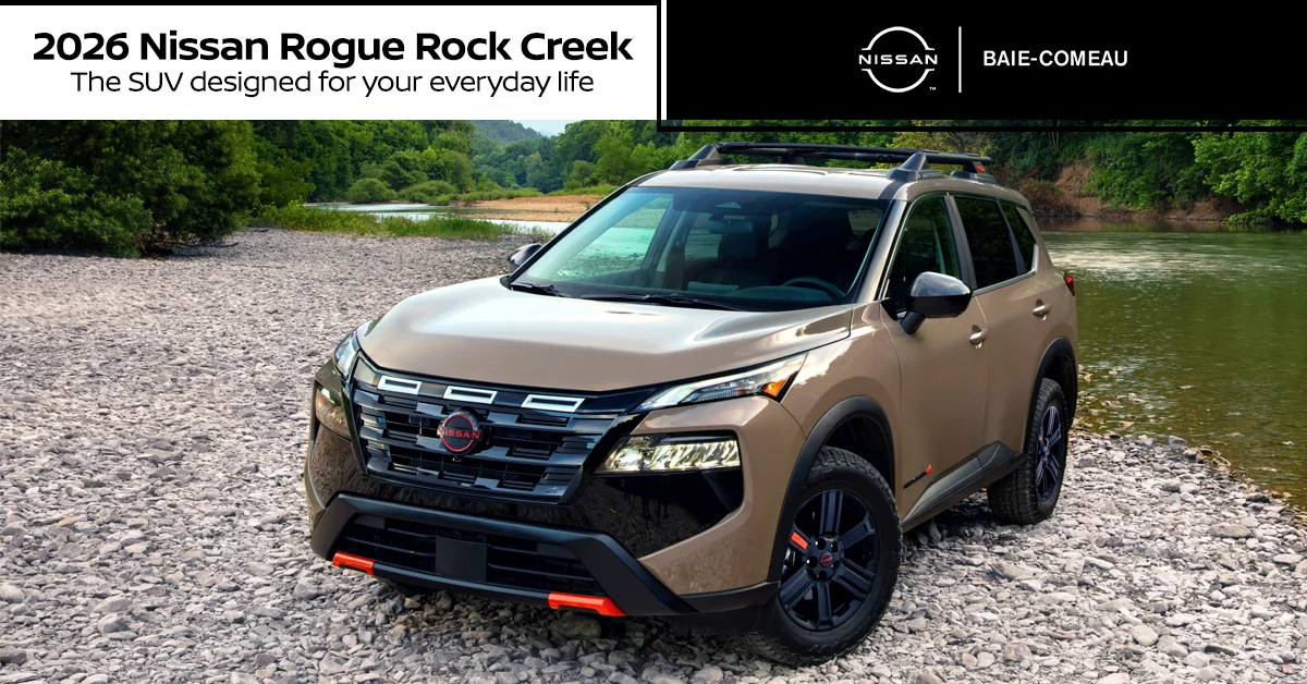 2026 Nissan Rogue in Baie-Comeau — The SUV Built for your daily